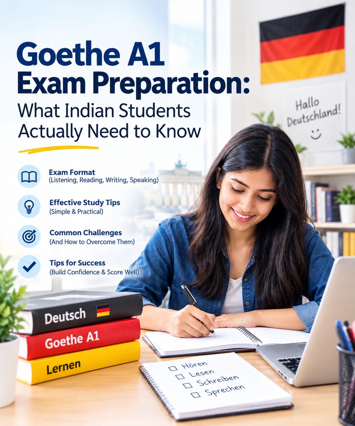 Goethe A1 Exam Preparation: What Indian Students Actually Need to Know